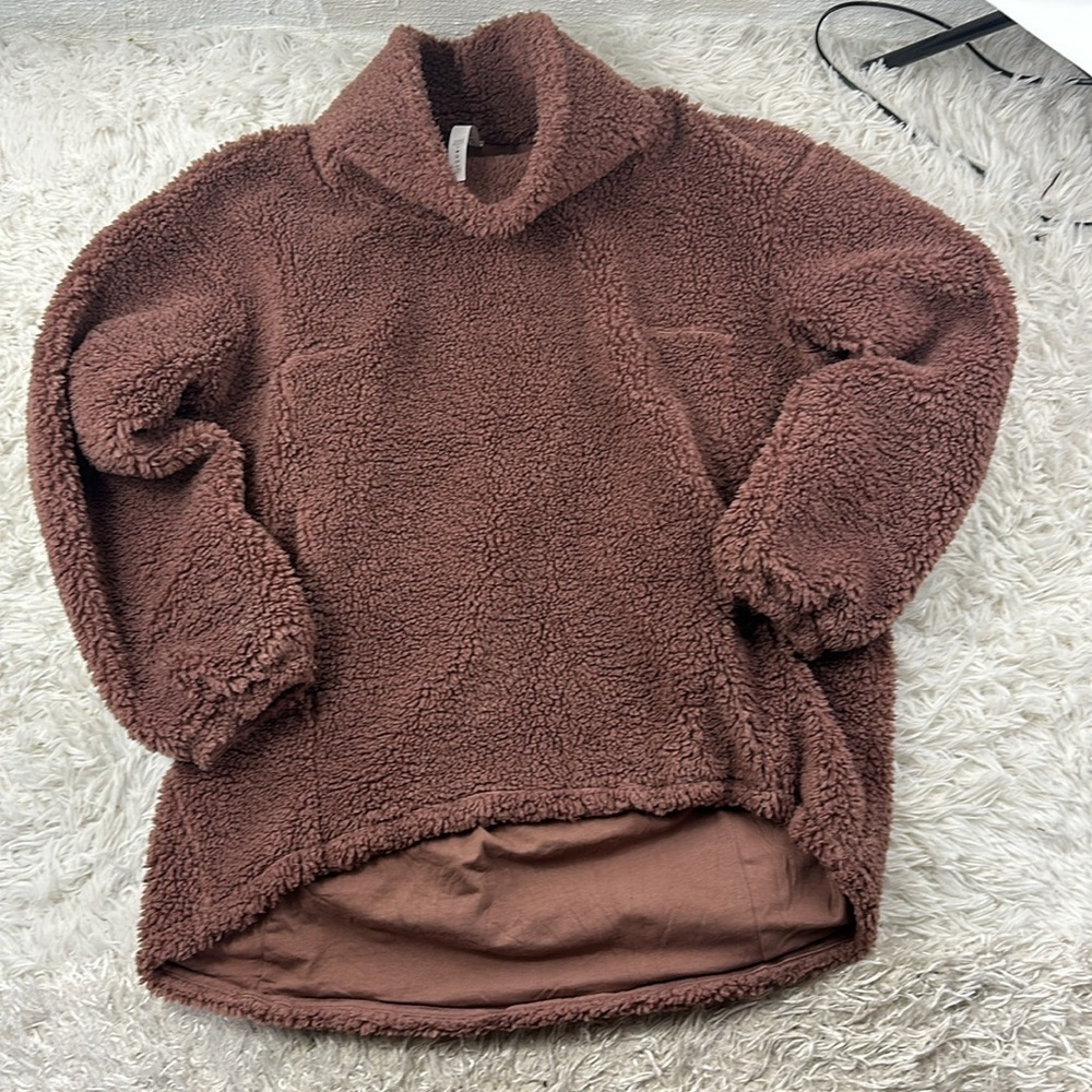 Lululemon Warmth Restore Long Pullover Smoky Topaz